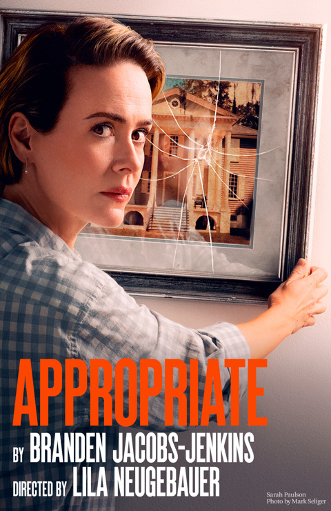 Poster for the new Broadway play Appropriate.
