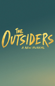 Poster for The Outsiders on Broadway.