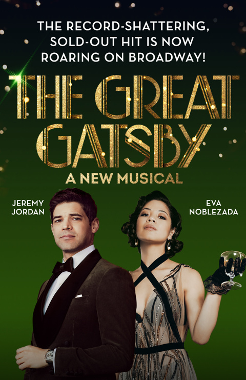 Poster for The Great Gatsby musical.